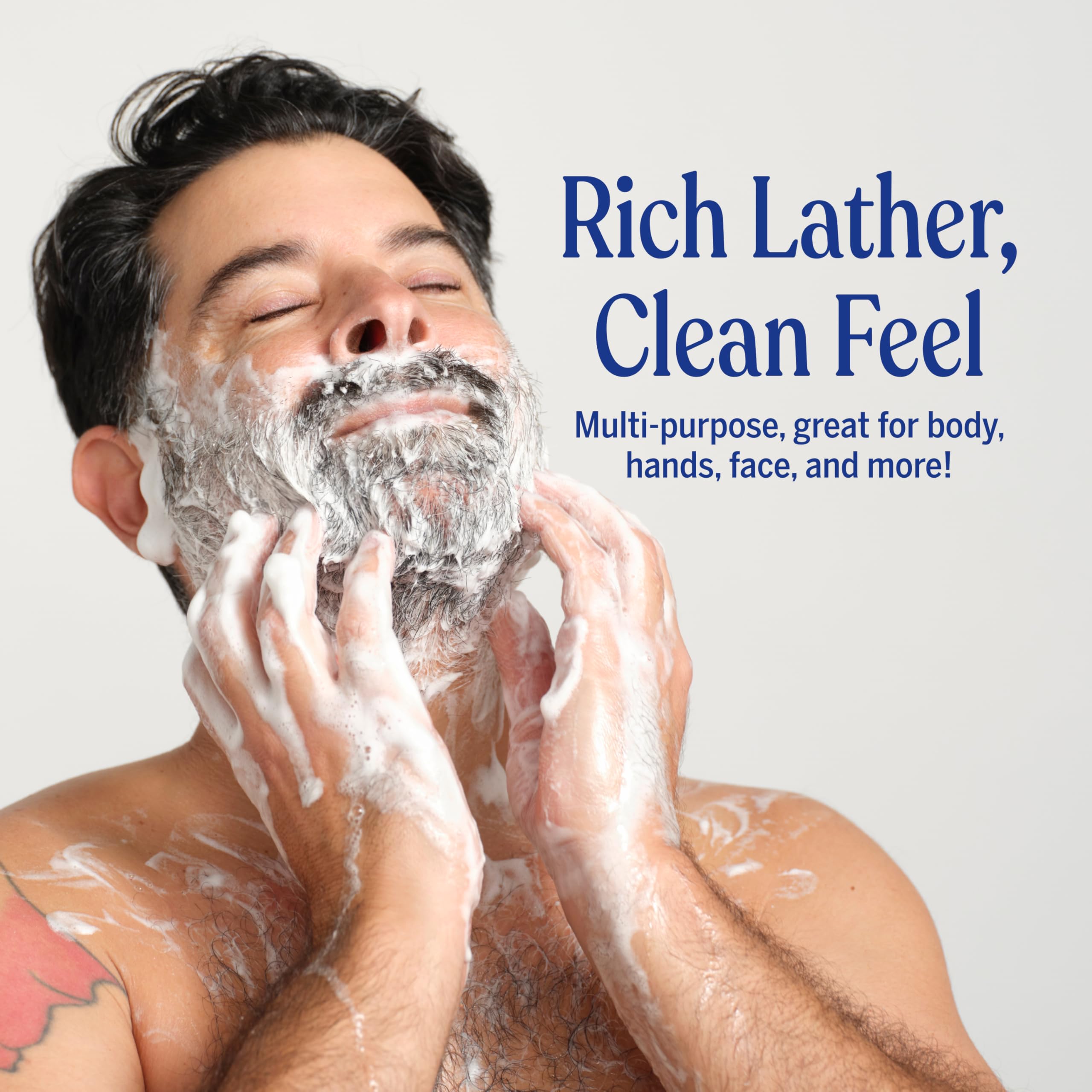 Dr. Bronner's peppermint pure-castile liquid soap for hair care