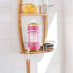 Dr. Bronner's Rose Castile soap used for dishes when diluted.