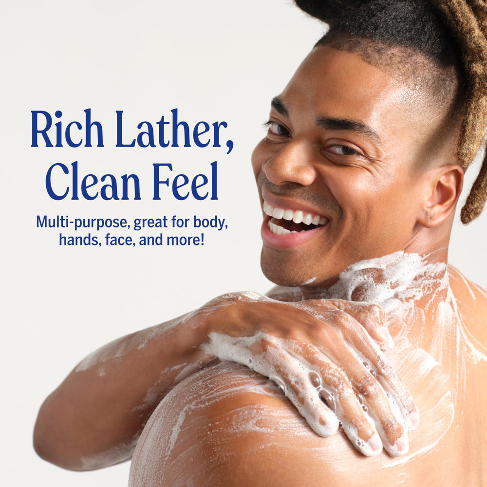 Dr. Bronner's Tea Tree Soap laundry application highlights efficient, diluted cleaning
