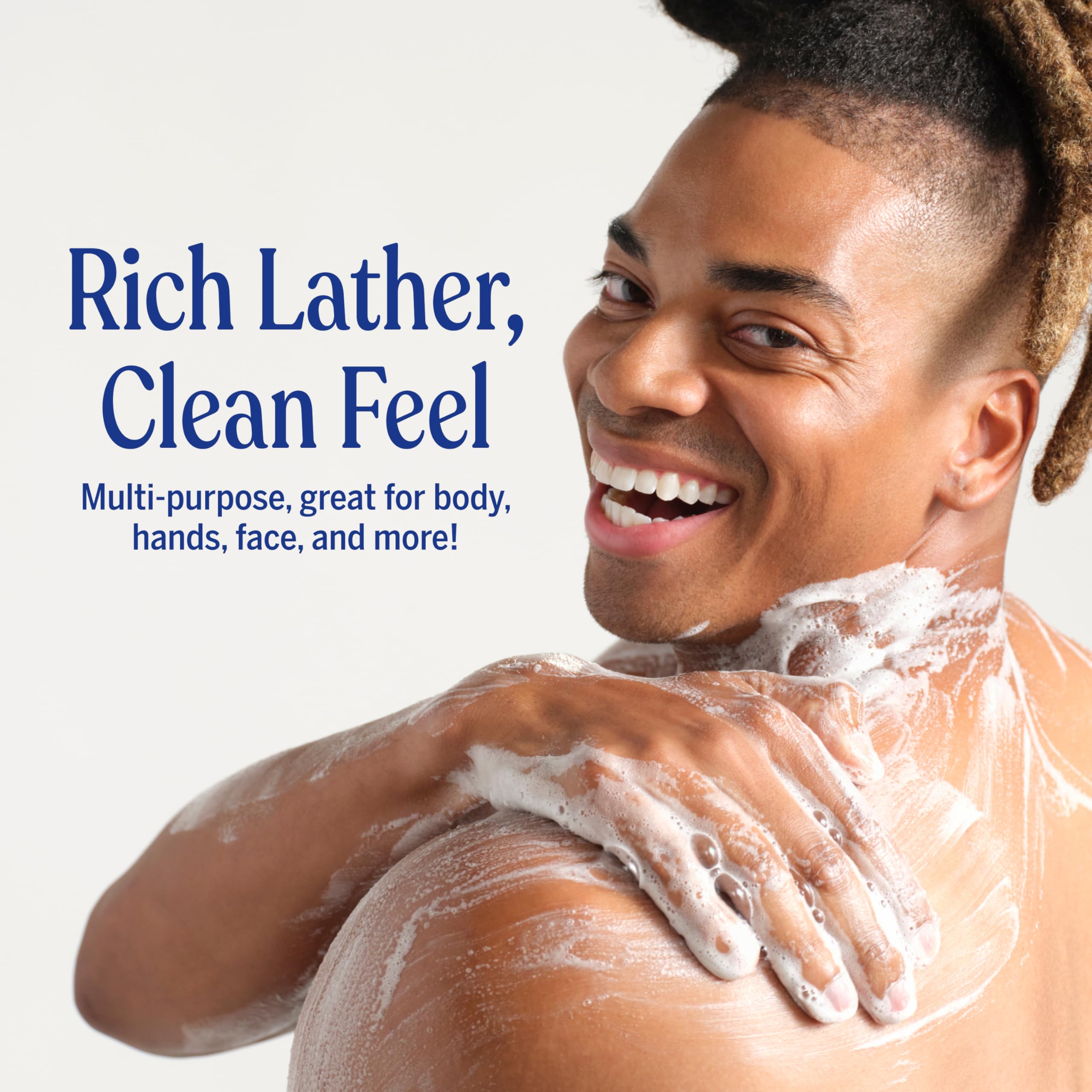 Dr. Bronner’s Tea Tree Pure-Castile 2-pack label shows value for households.