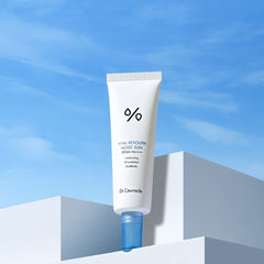 Dr.Ceuracle Hyal Reyouth Moist Sun fructan and hyaluronic acids illustration hints at hydration