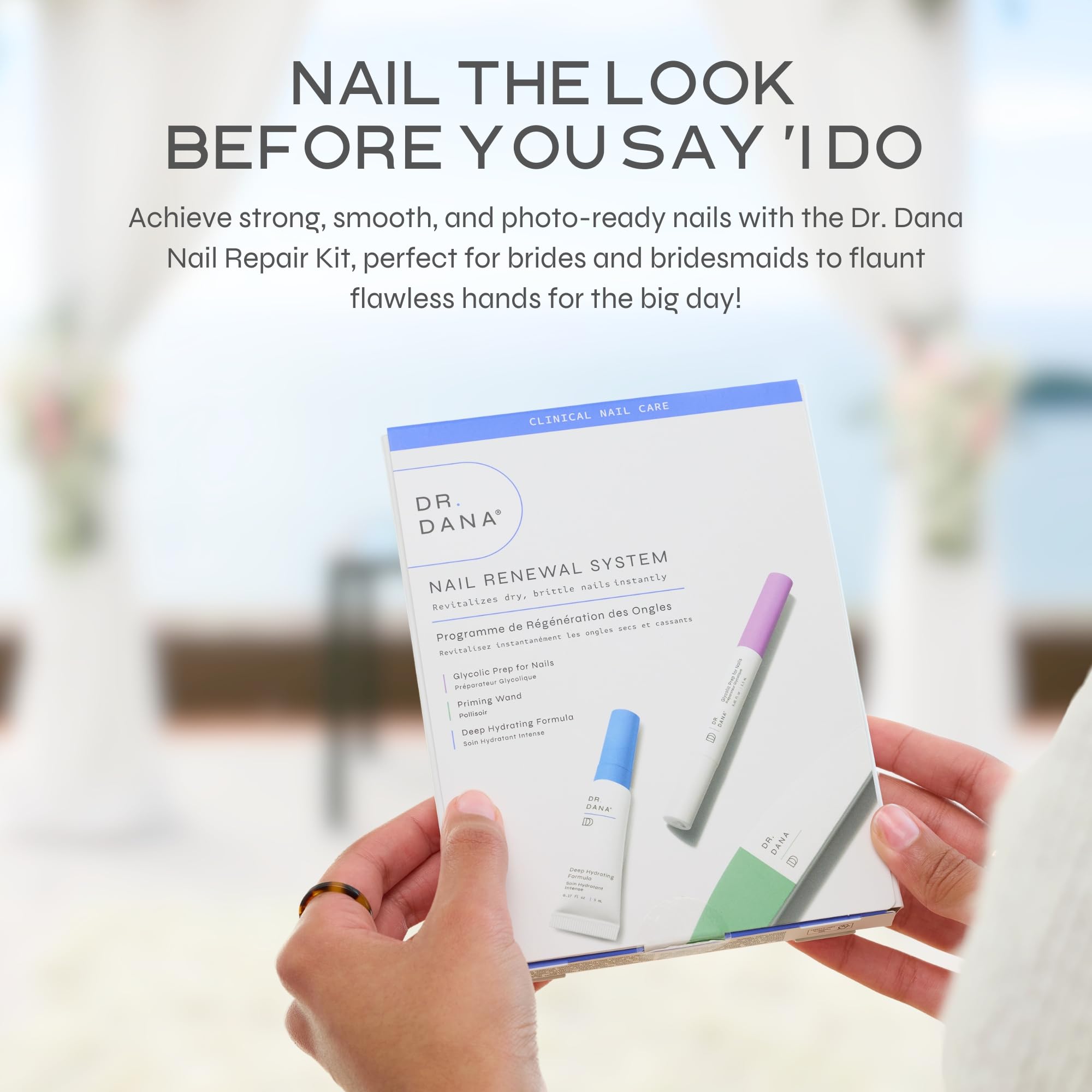 Dr. Dana Beauty Bridal Bridesmaid Kit fits wedding-day routines beautifully.