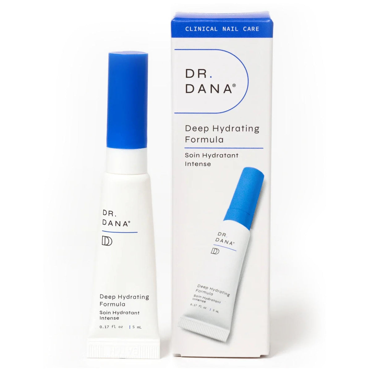 Dr. Dana Hydrating Nail Treatment bottle pour for instant shine