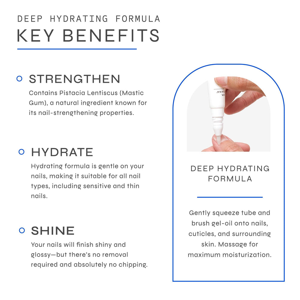 Dr. Dana Nourishment application boosts nail and cuticle health