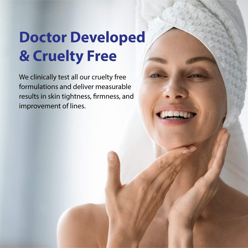 Dr. Denese Triple Strength Wrinkle Smoother hero jar with overnight hydration glow