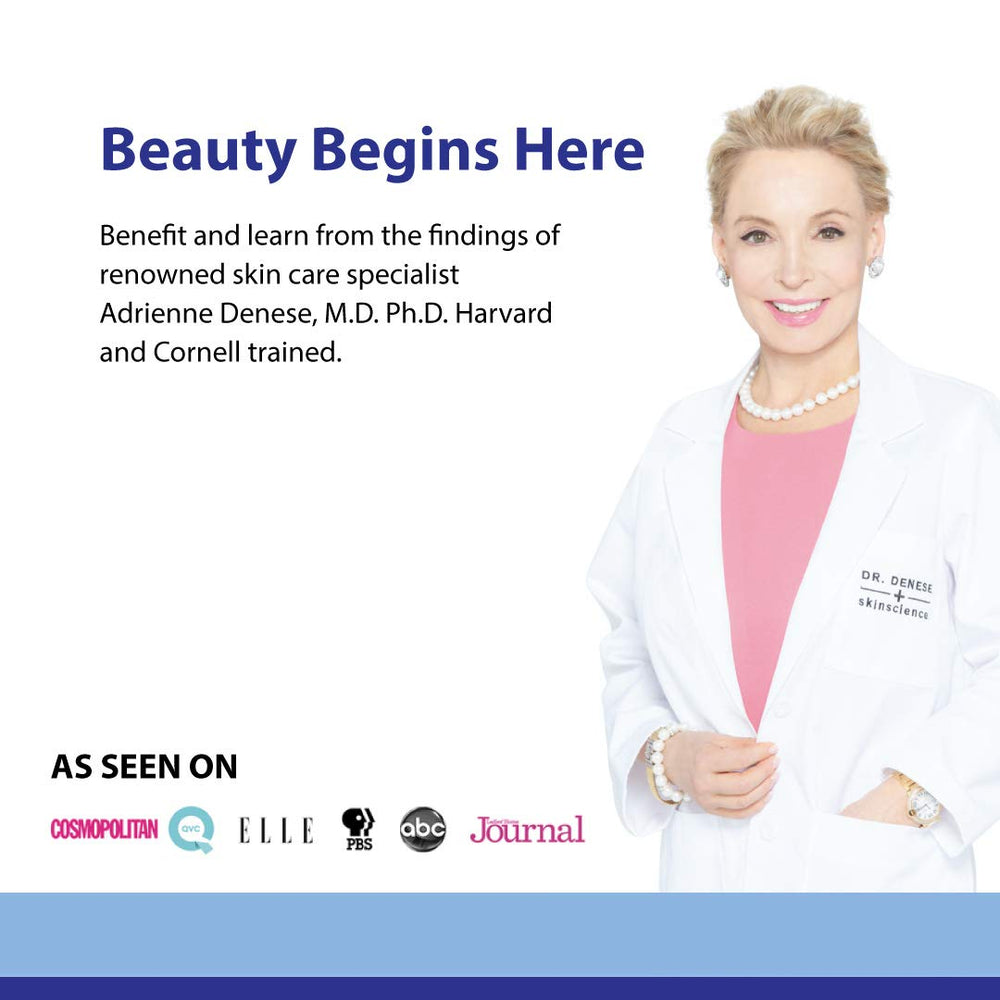Dr. Denese Triple Strength Wrinkle Smoother paraben-free formulation badge and jar