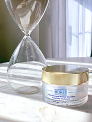 Dr. Denese Triple Strength Wrinkle Smoother closeup highlighting peptide complex for firmer-looking skin