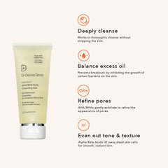 Dr Dennis Gross Alpha Beta daily cleanser eye-area cleanse around eyes
