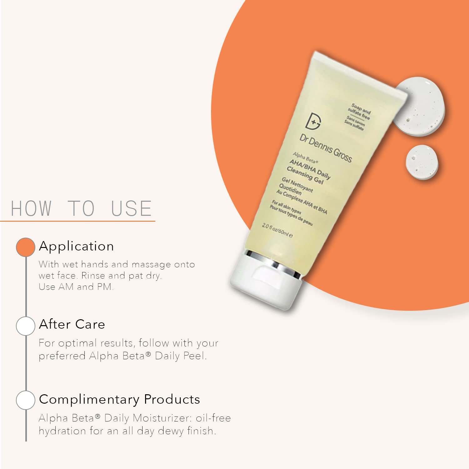Dr Dennis Gross Alpha Beta daily cleanser pores minimized appearance
