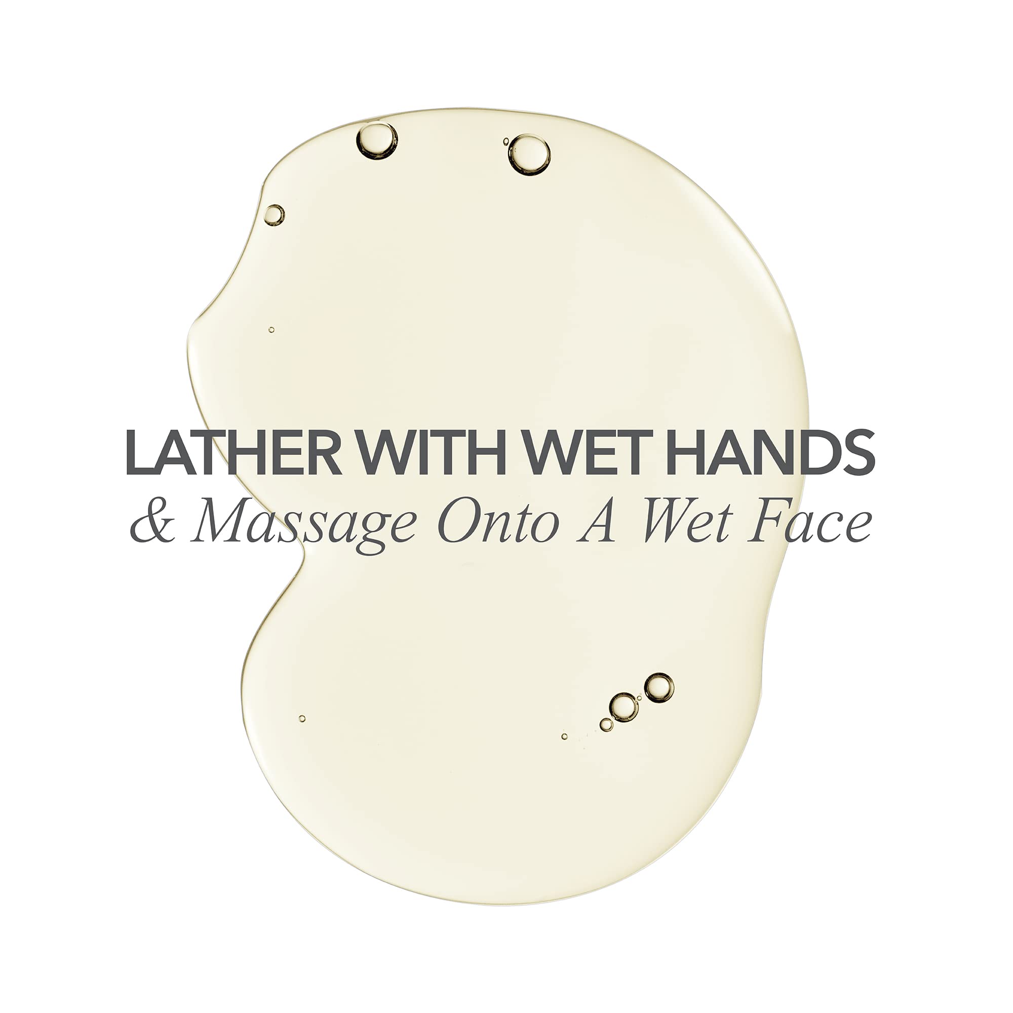 Vegan formula label on Dr. Dennis Gross Alpha Beta cleansing gel.