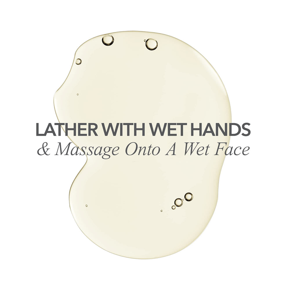 Vegan formula label on Dr. Dennis Gross Alpha Beta cleansing gel.