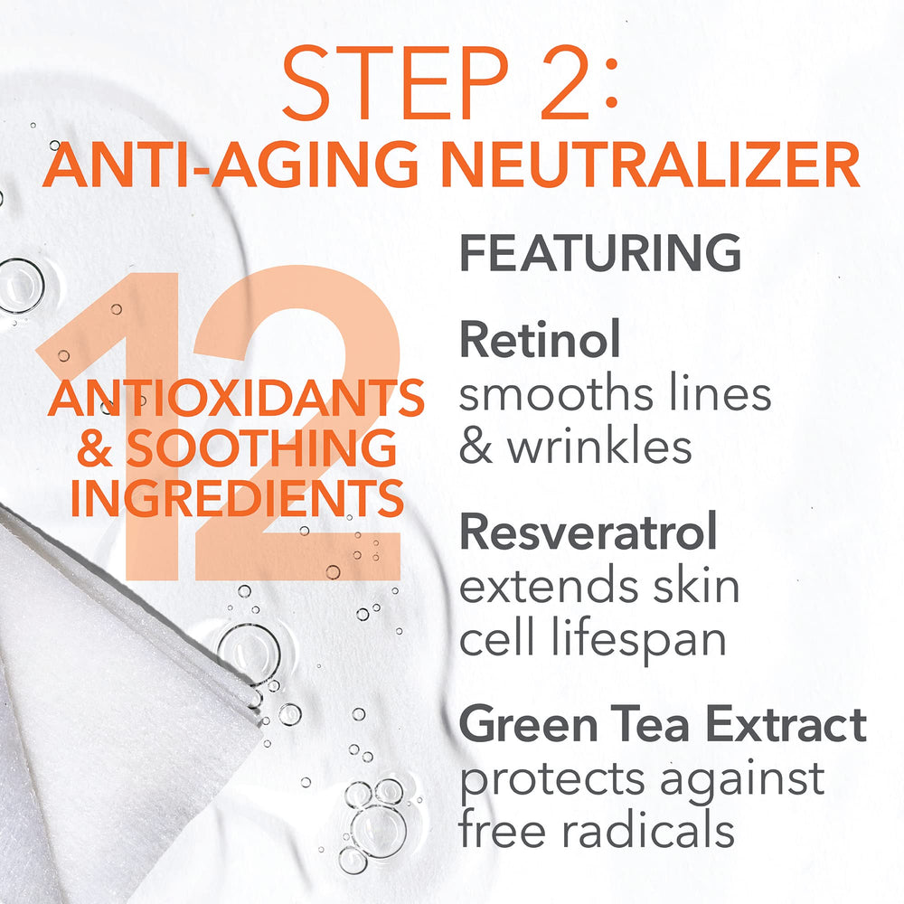 Dr Dennis Gross Alpha Beta Daily Peel two-step process shows quick daily routine for radiant skin