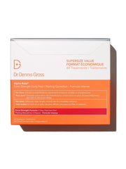 Dr Dennis Gross Alpha Beta Extra Strength Daily Peel towelettes packaging for at-home exfoliation.