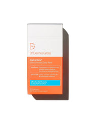Dr Dennis Gross Alpha Beta Ultra Gentle Daily Peel Step 1 exfoliation smooths texture and reduces pores.