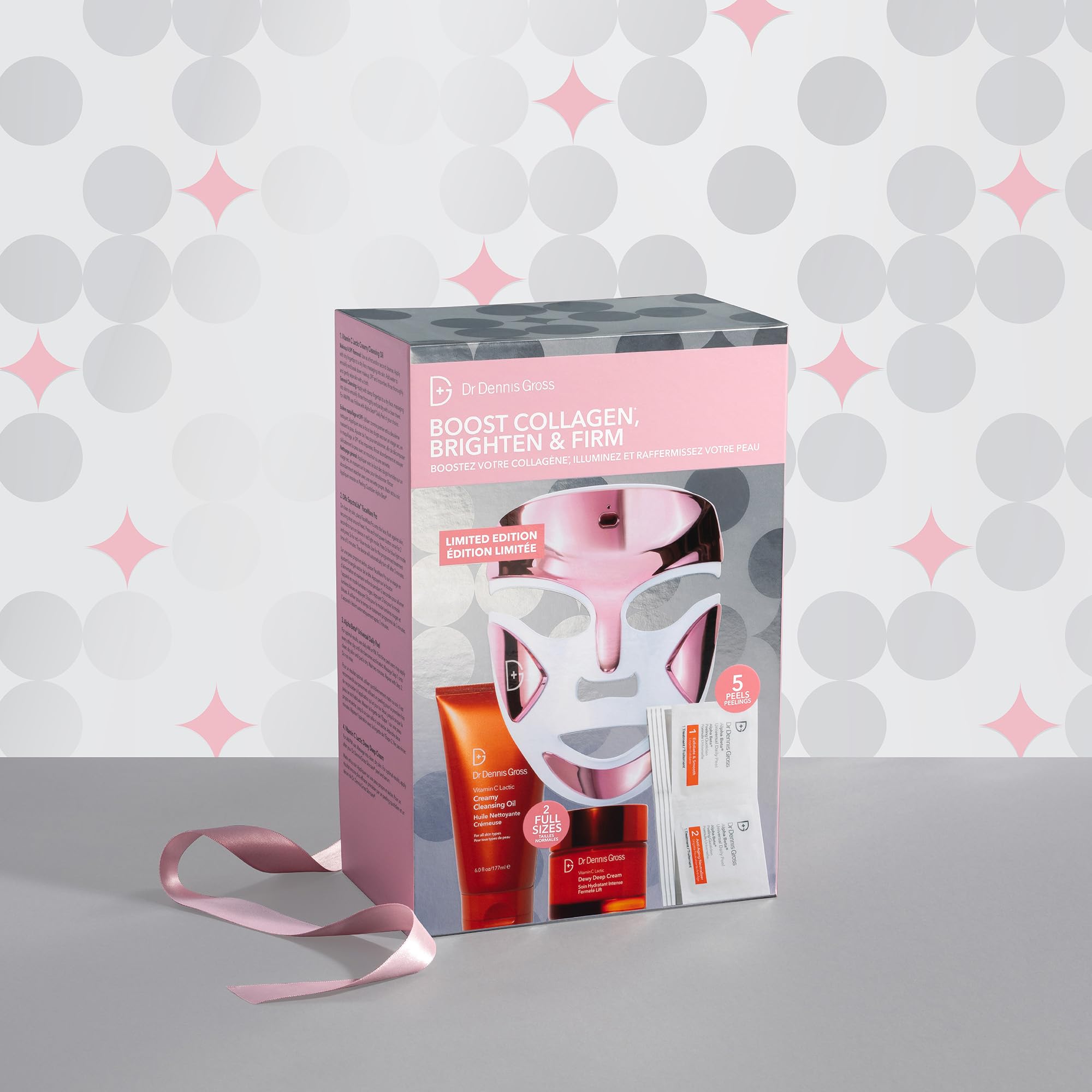 Dr Dennis Gross anti-aging LED skincare kit for daily use