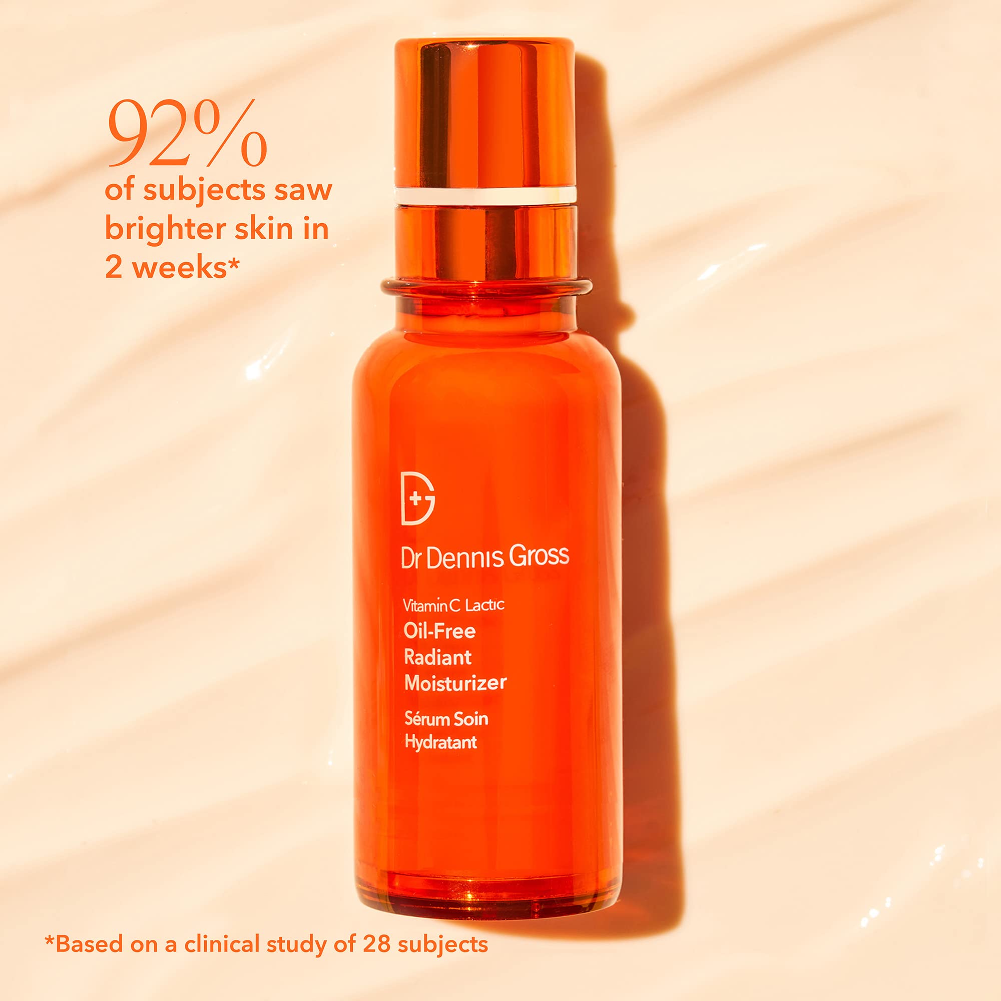 Dr Dennis Gross brightening action improves uneven tone and texture