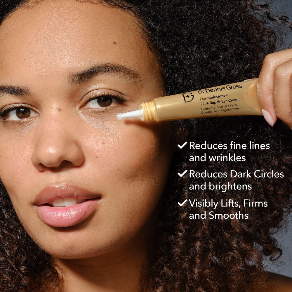 Dr Dennis Gross DermInfusions Eye Cream under-eye-lids-deep care improves resilience