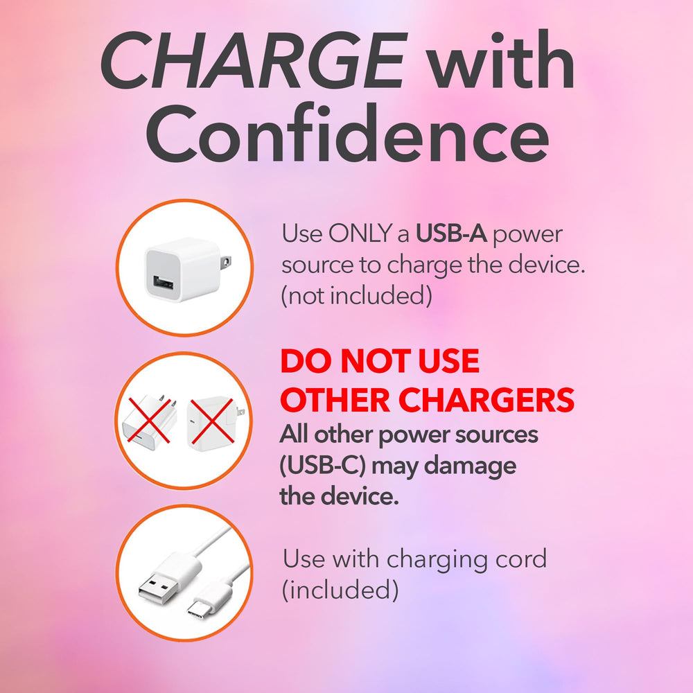 Dr Dennis Gross DRx SpectraLite FaceWare Pro charging with USB-A.