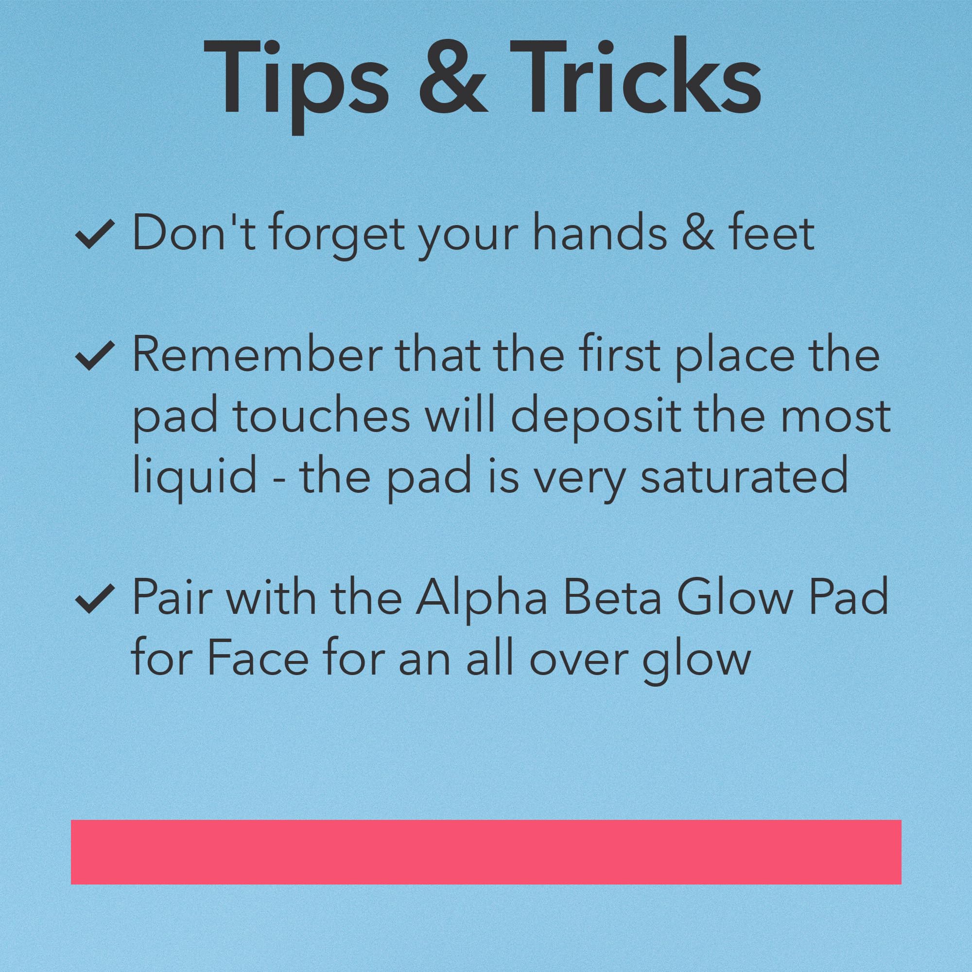 Dr Dennis Gross Glow Pad Self-Tanner fades over a week with gentle use