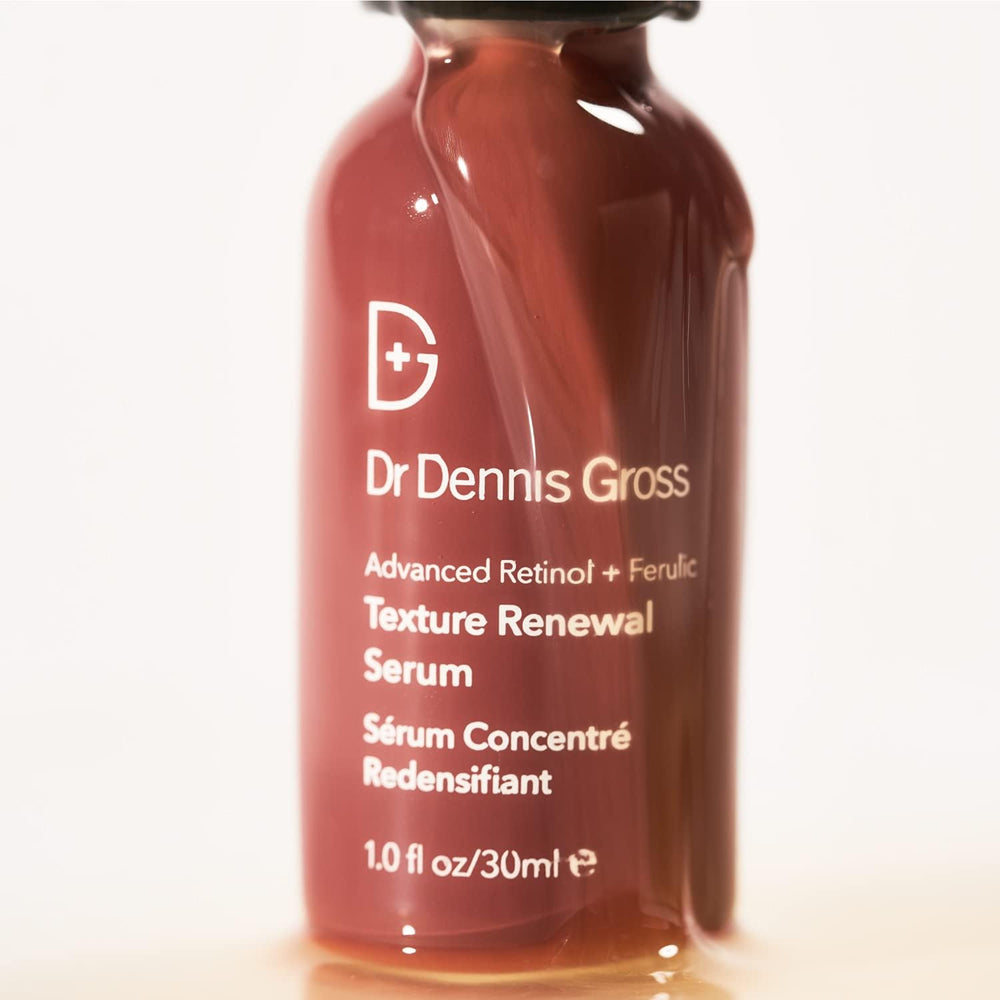 Dr Dennis Gross radiance-focused close-up on skin
