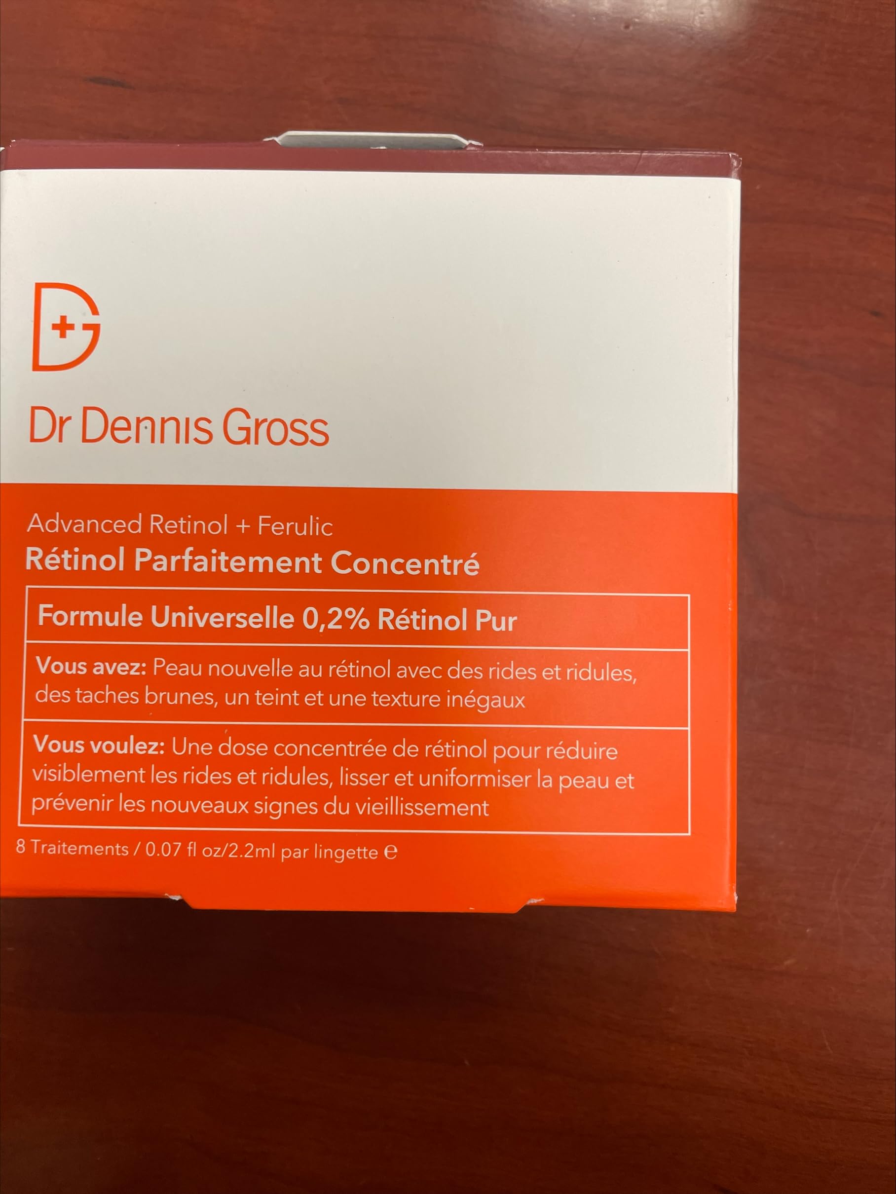 Dr Dennis Gross skin tone image suggesting potential even complexion with regular use