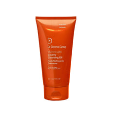 Dr Dennis Gross Vitamin C Lactic Cleansing Oil bottle removes makeup gently
