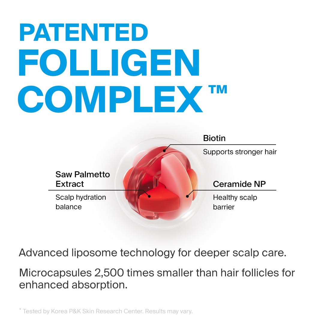 Dr.FORHAIR Folligen hypoallergenic formula suitable for sensitive scalps