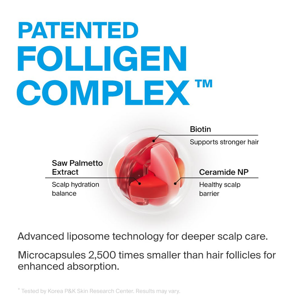 Dr.FORHAIR Folligen hypoallergenic formula suitable for sensitive scalps