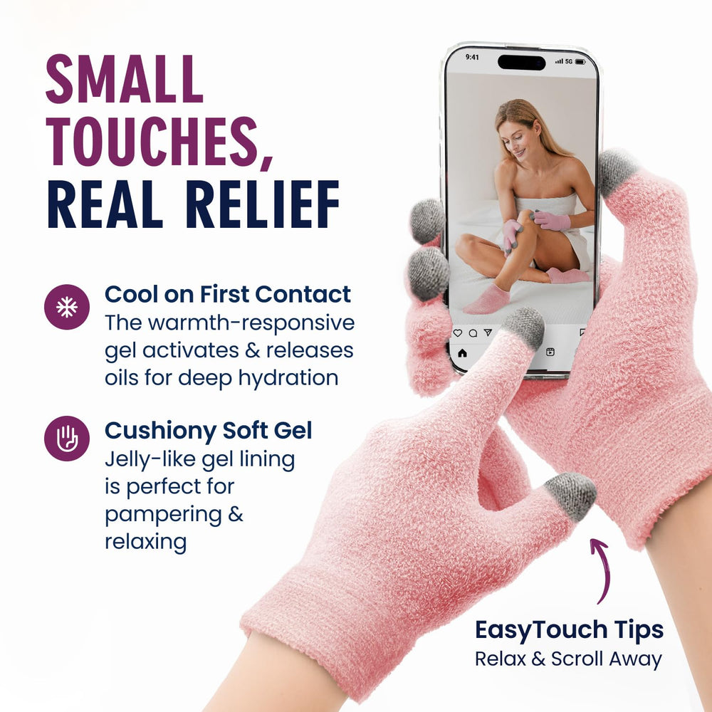 EasyTouch touchscreen-friendly tips enable scrolling without removing gloves.