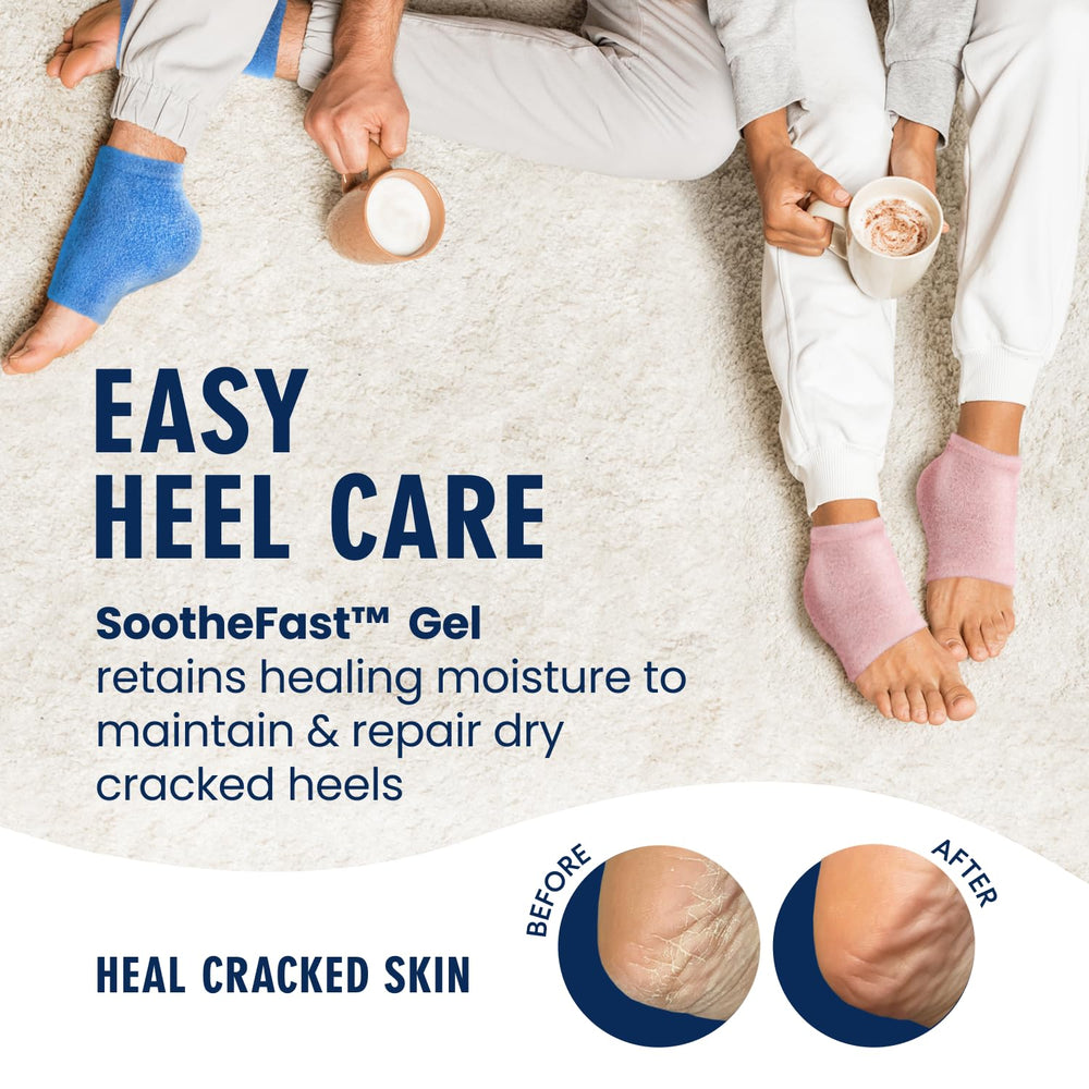 Dr. Frederick's Original gel-lining closeup shows moisture-locking benefits.