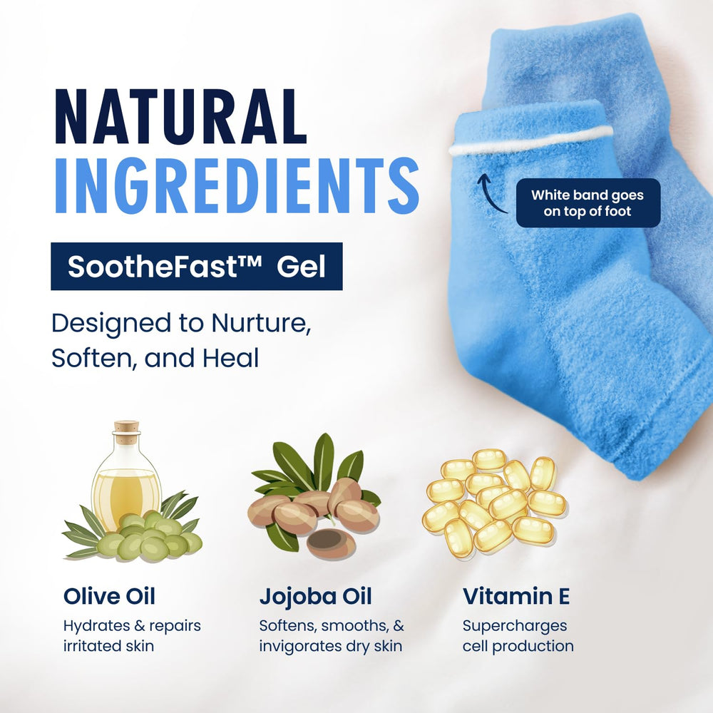 Dr. Frederick's Original hand-washable socks for easy care.