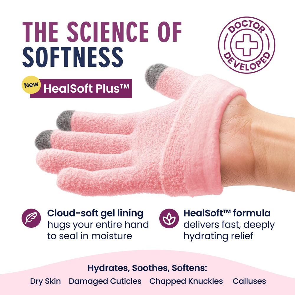HealSoft Plus gel lining close-up showing mango butter and oils.