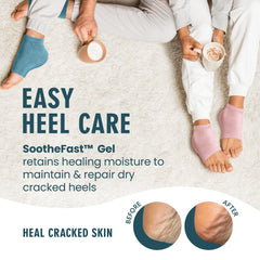 Dr. Frederick's Original socks feature a gel lining that cushions feet overnight.