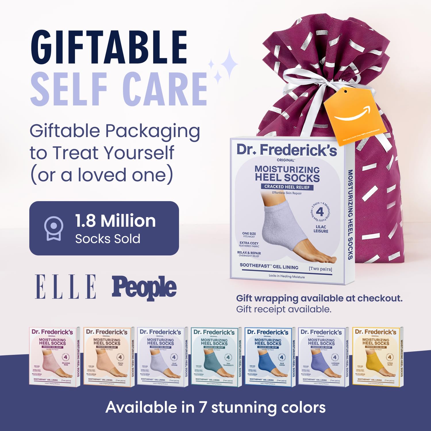 Dr Frederick's Original hand-washable design simplifies easy care and reuse