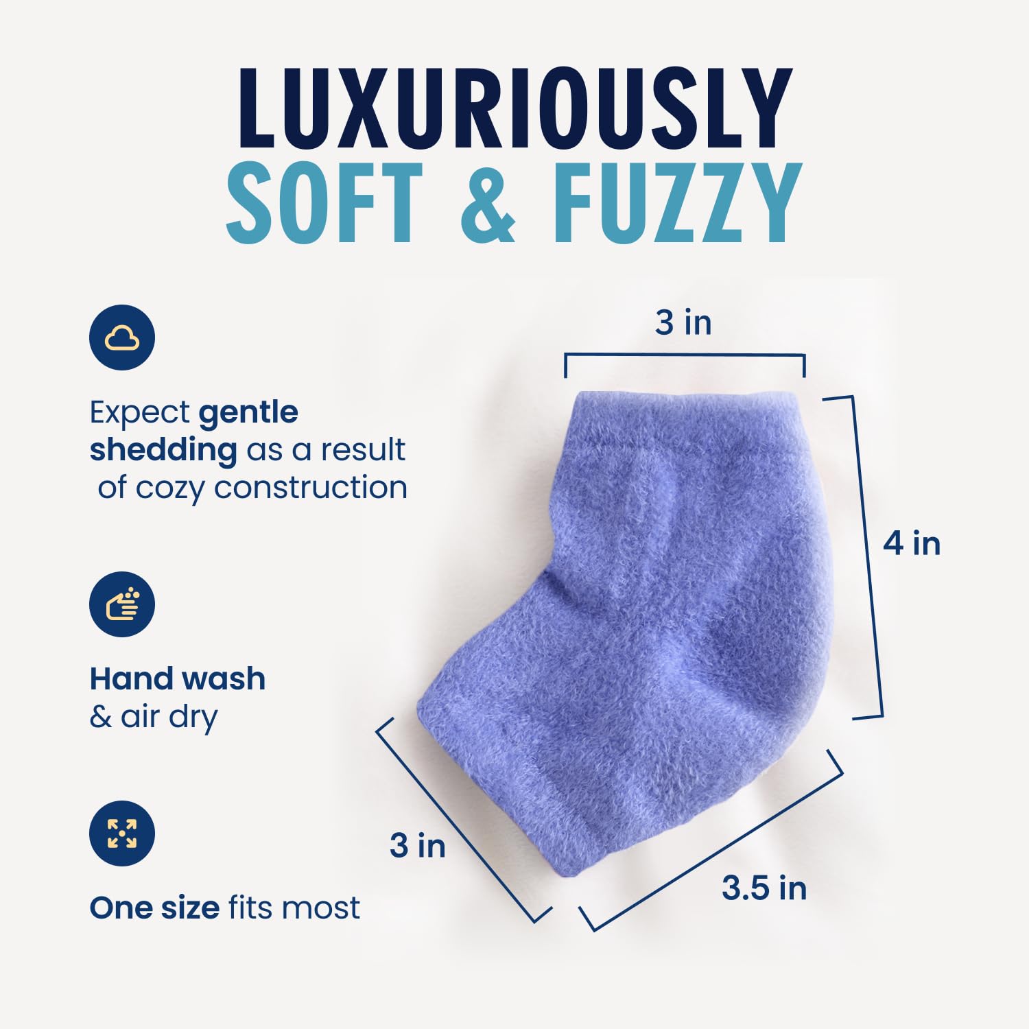 Dr. Frederick's Original closeup knit and gel lining highlights plush comfort