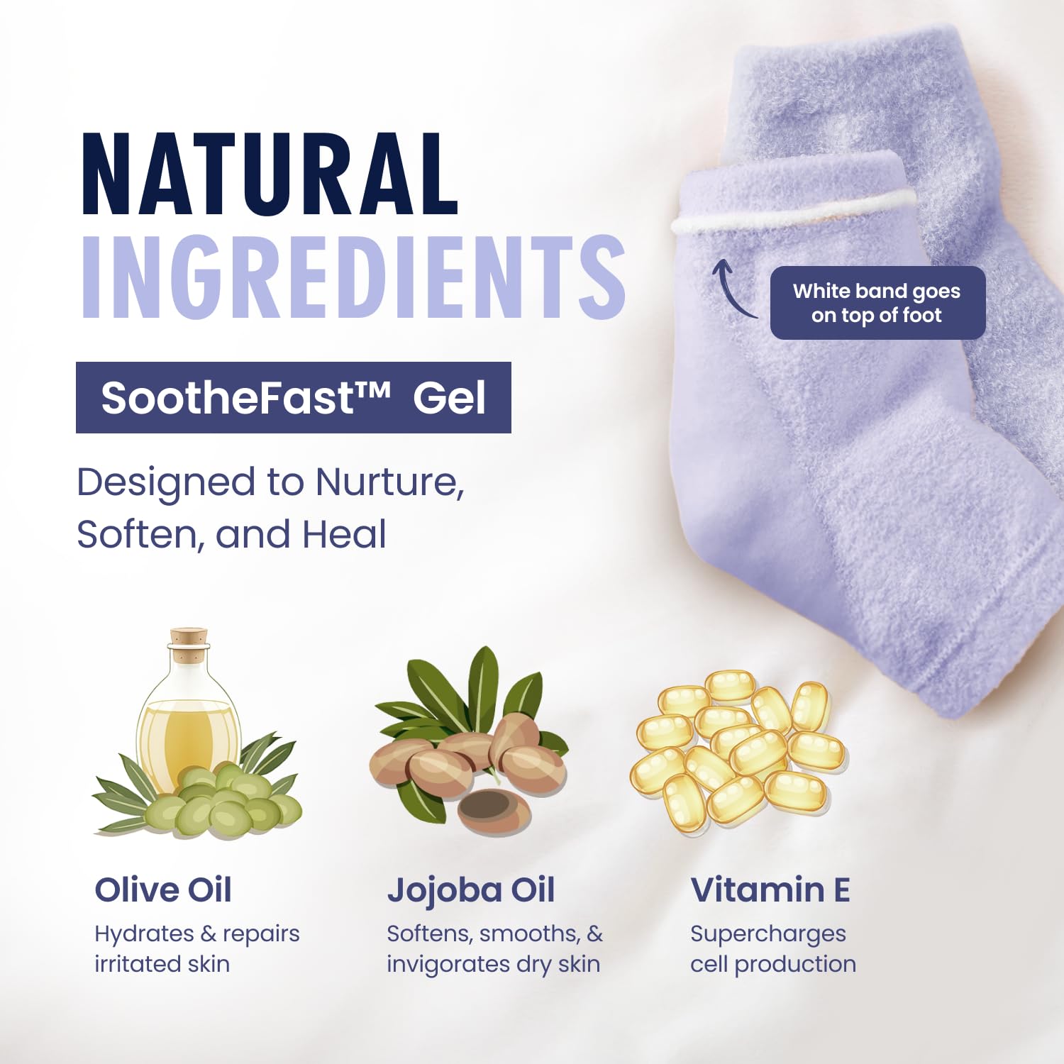 Dr Frederick's Original two-pair pack supports consistent nightly self-care