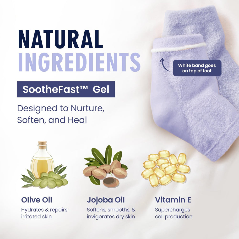 Dr Frederick's Original two-pair pack supports consistent nightly self-care