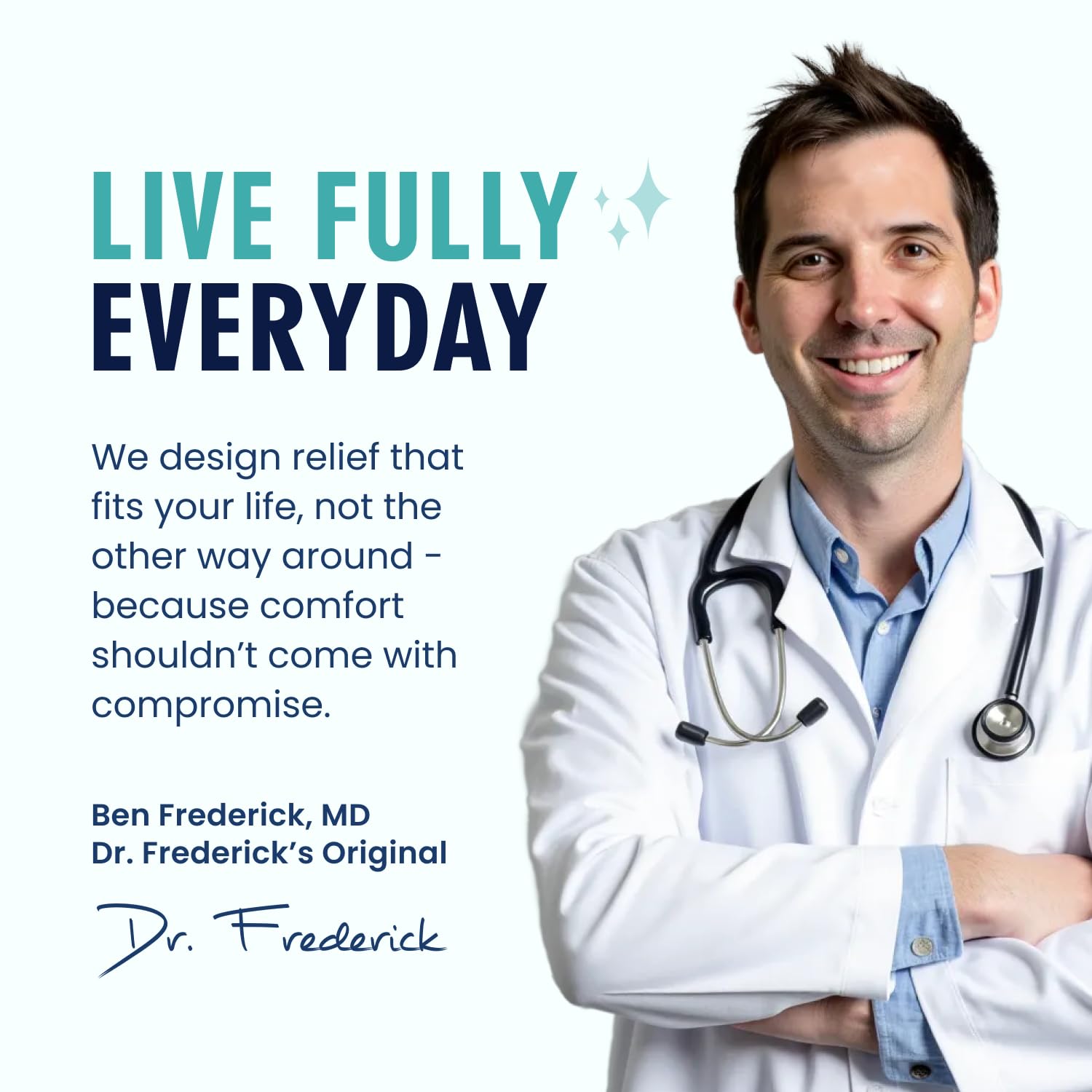 Dr. Frederick's Original Heel Socks with green aloe for soothing hydration.