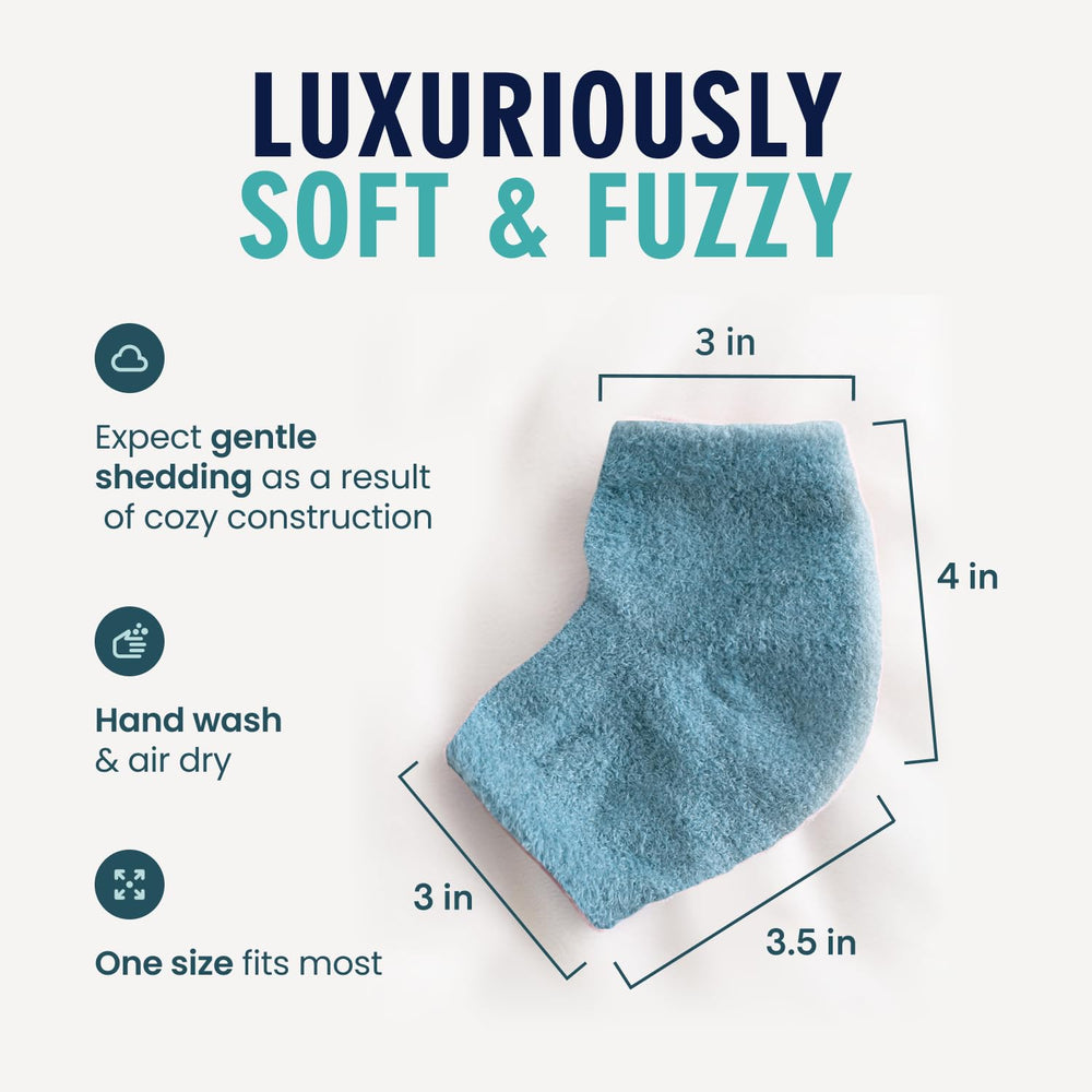 Dr. Frederick's Original plush outer layer adds warmth during use.