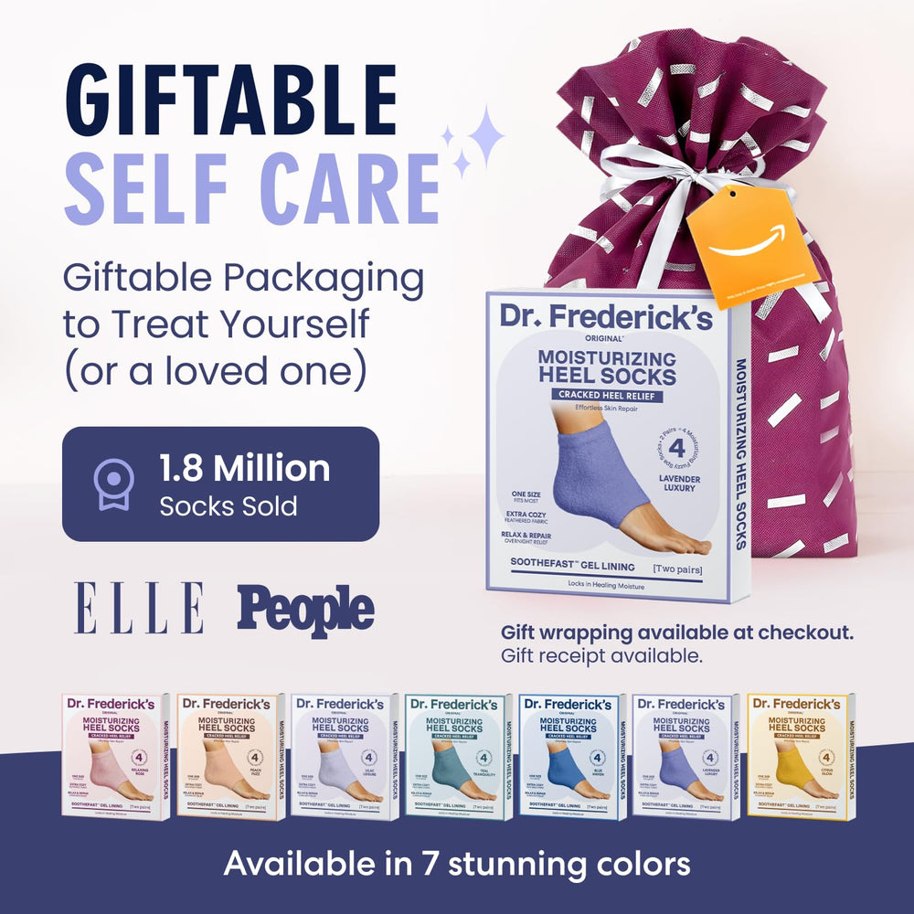 Dr. Frederick's Original wide-size fit accommodates most feet for snug wear.