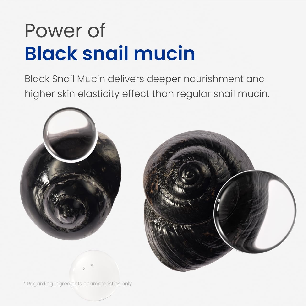 Dr. G Black Snail Cream 50ml label shown for convenient daily use