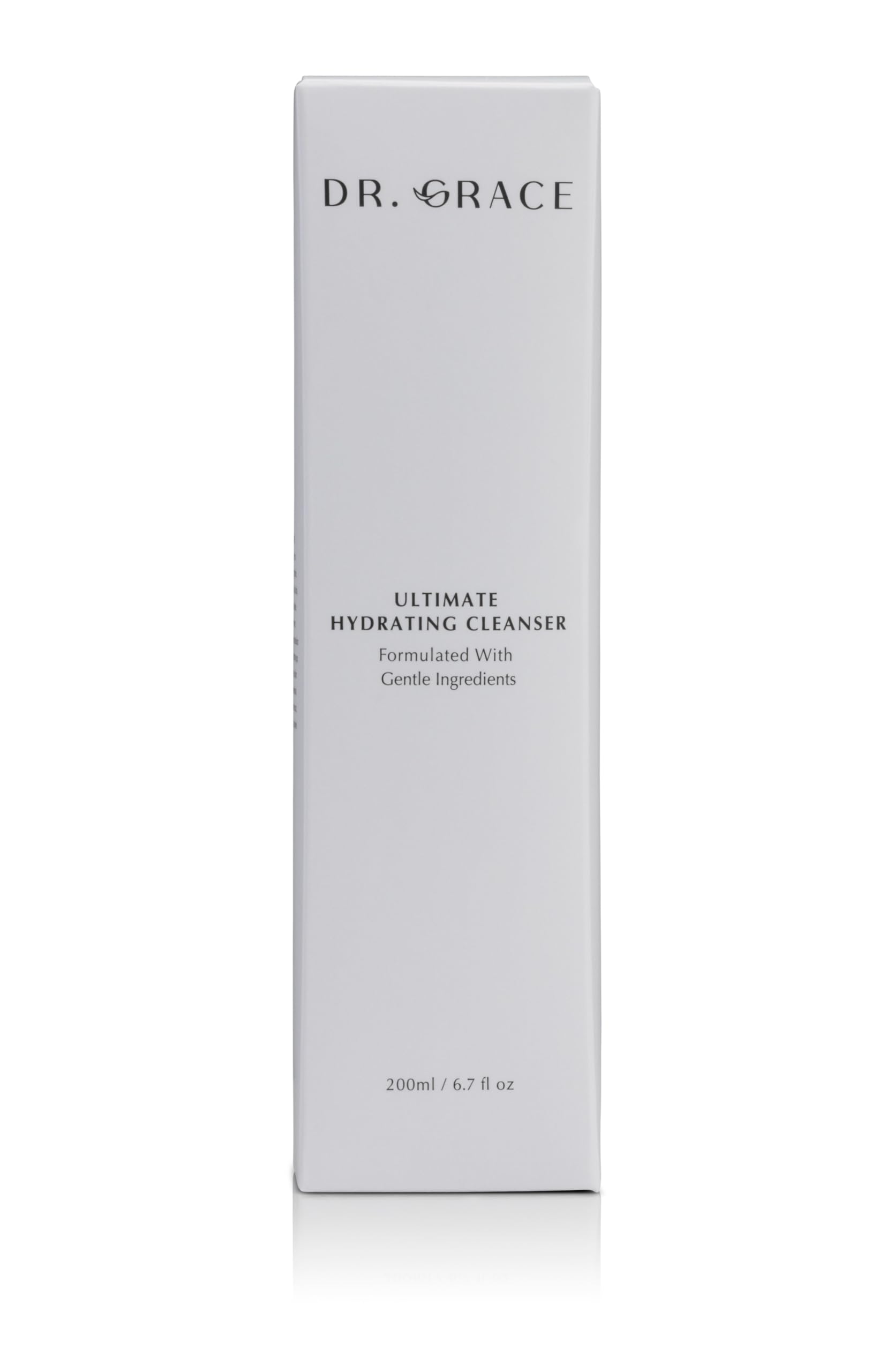 Dr. Grace Ultimate Hydrating Cleanser packaging highlights thoughtful, customer-friendly design.
