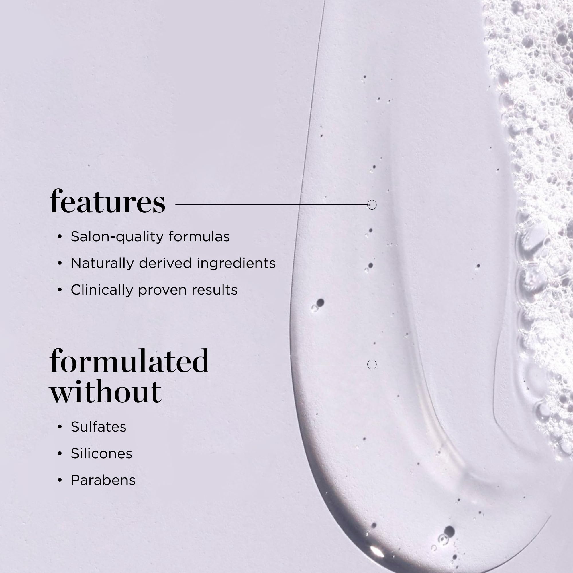Biotin-focused Dr. Groot visual suggests support for healthy-looking hair at the roots.