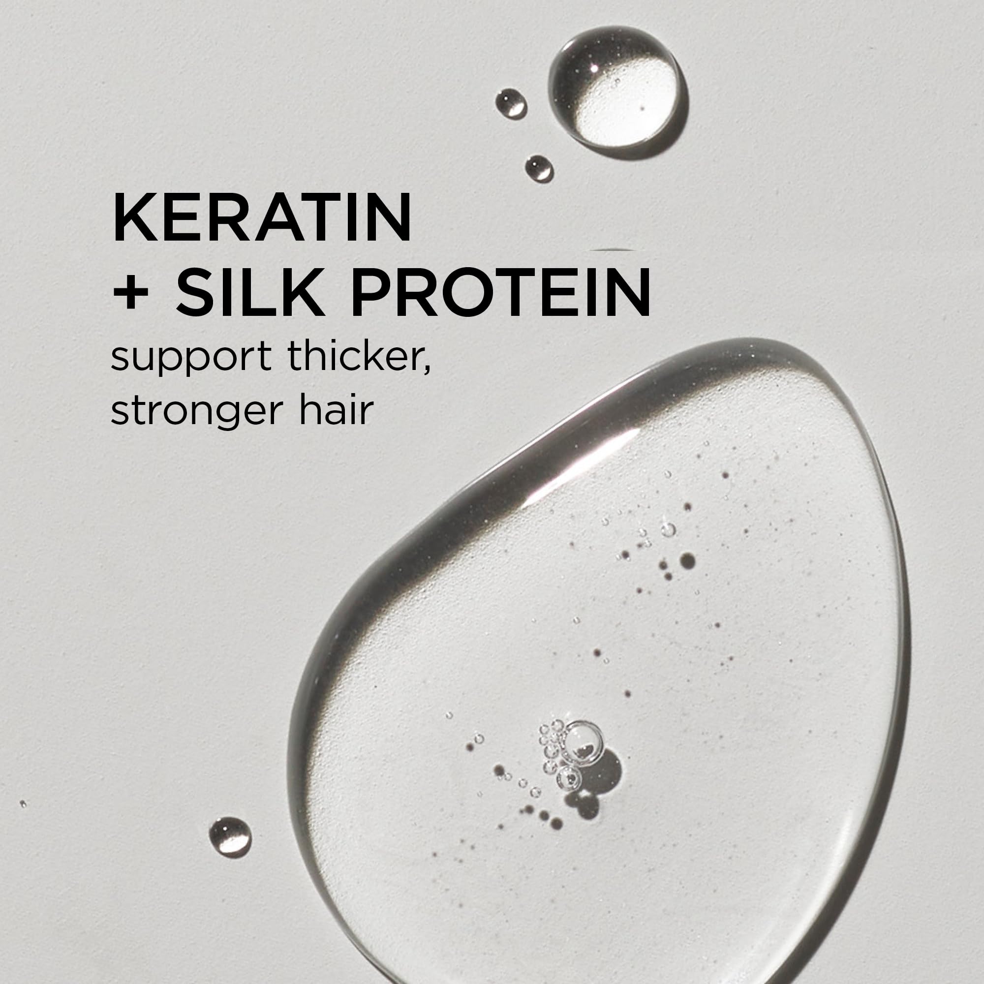 Dr. Groot Bond Fortifying Serum texture closeup shows rich salon-grade formula