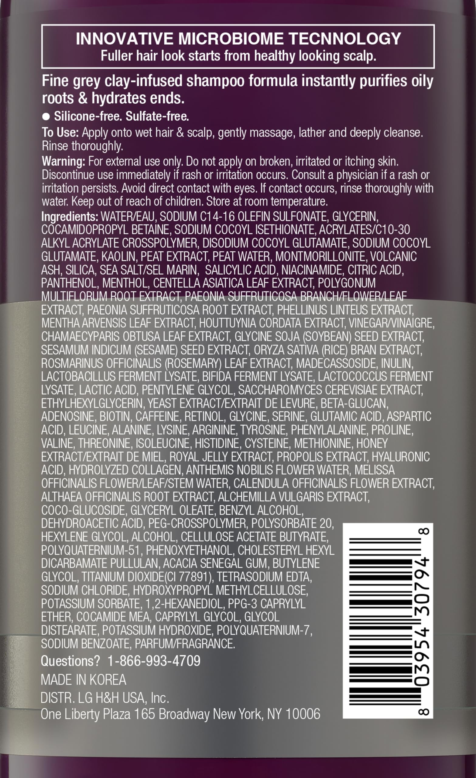 Color-treated hair safe Dr. Groot shampoo showcases compatibility with dyed hair.