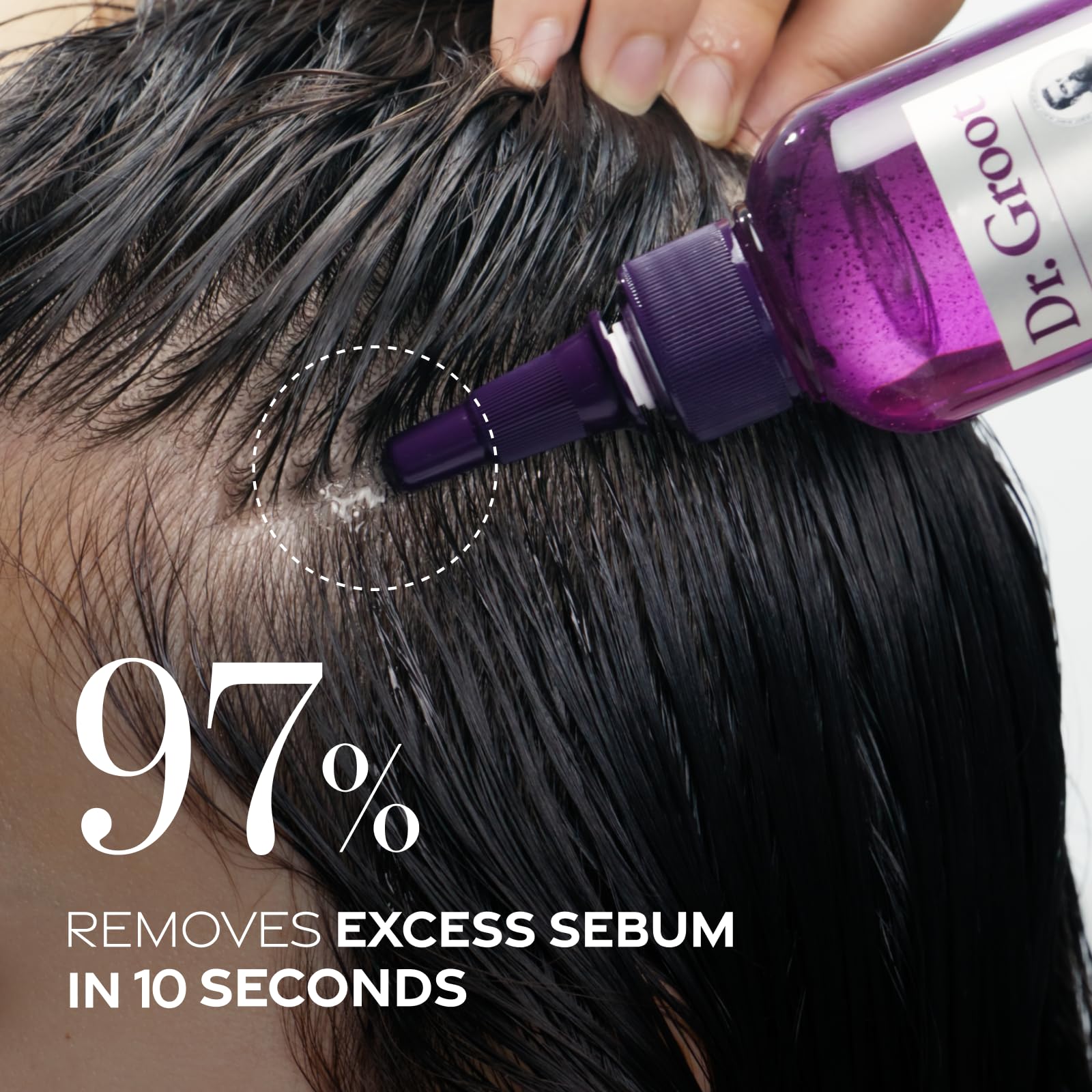 Dr. Groot Scalp Detox Water with rosemary oil emphasizes revitalizing scent and scalp refresh