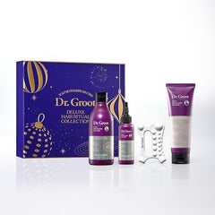 Dr. Groot thickening shampoo bottle boosts volume and scalp hydration.