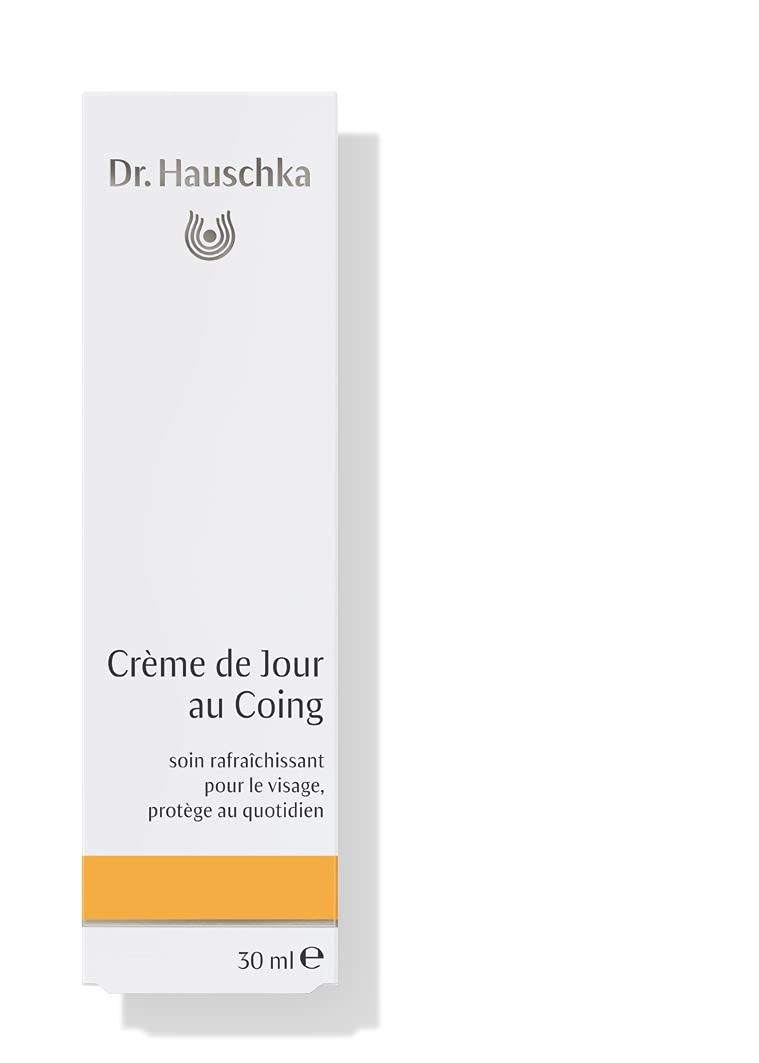 Dr. Hauschka Quince Day Cream in morning skincare routines, supporting refreshed, moisturized skin.