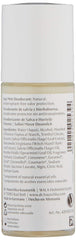 Dr. Hauschka Sage Mint Deodorant application demonstrating roll-on system and moisturizing feel.