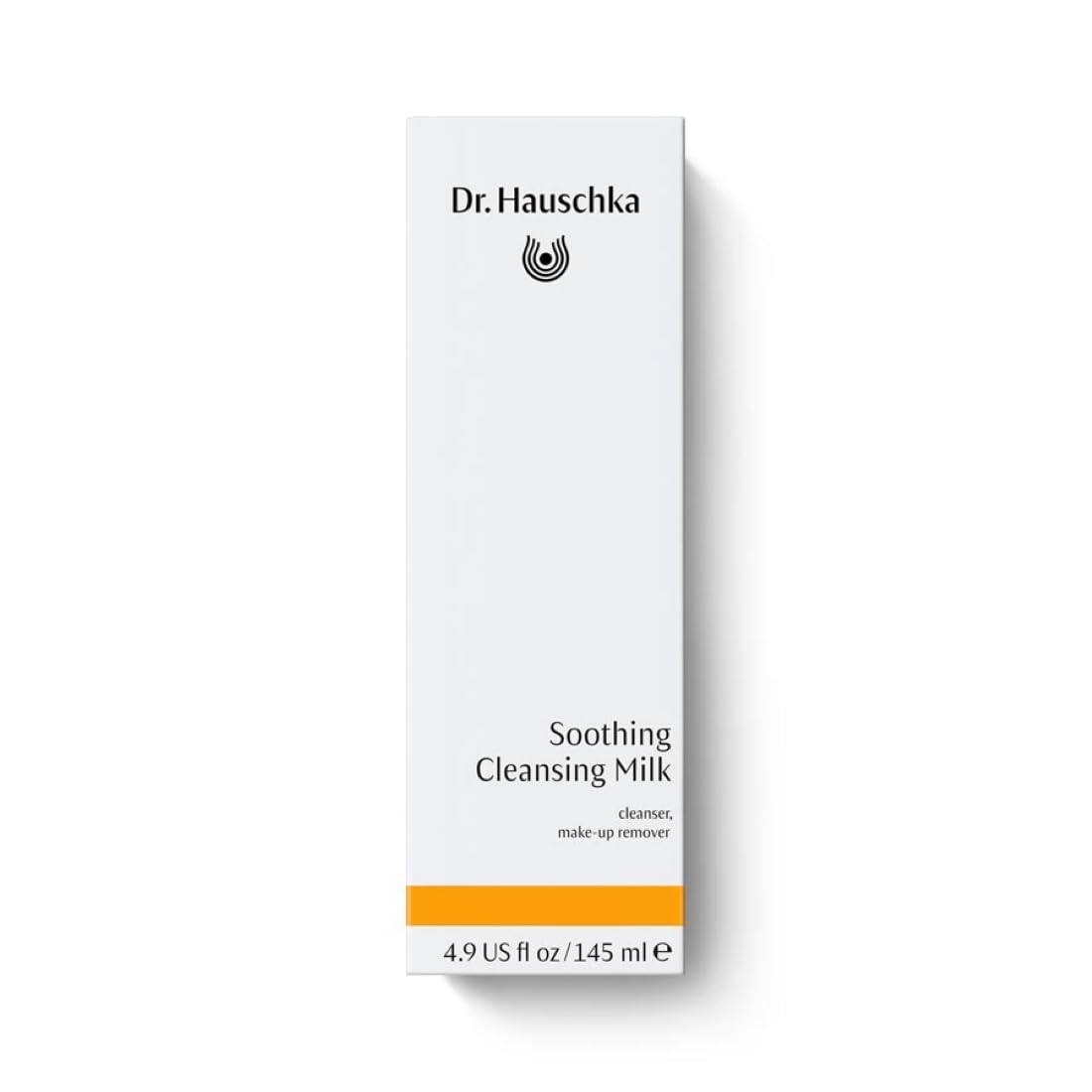 Dr. Hauschka Soothing Cleansing Milk cotton-pad application supports gentle cleansing